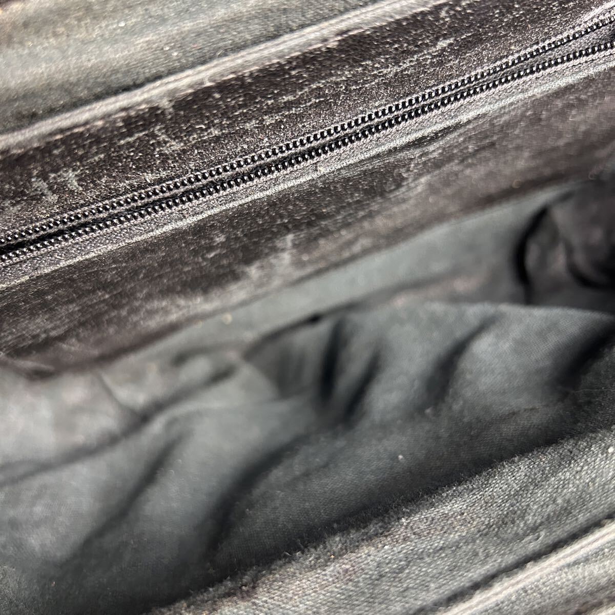 【極希少】CELINE セリーヌ フィービー期 馬車金具 90s 本革 レザー ワンショルダーバッグ ハンドバッグ ブラック_画像10