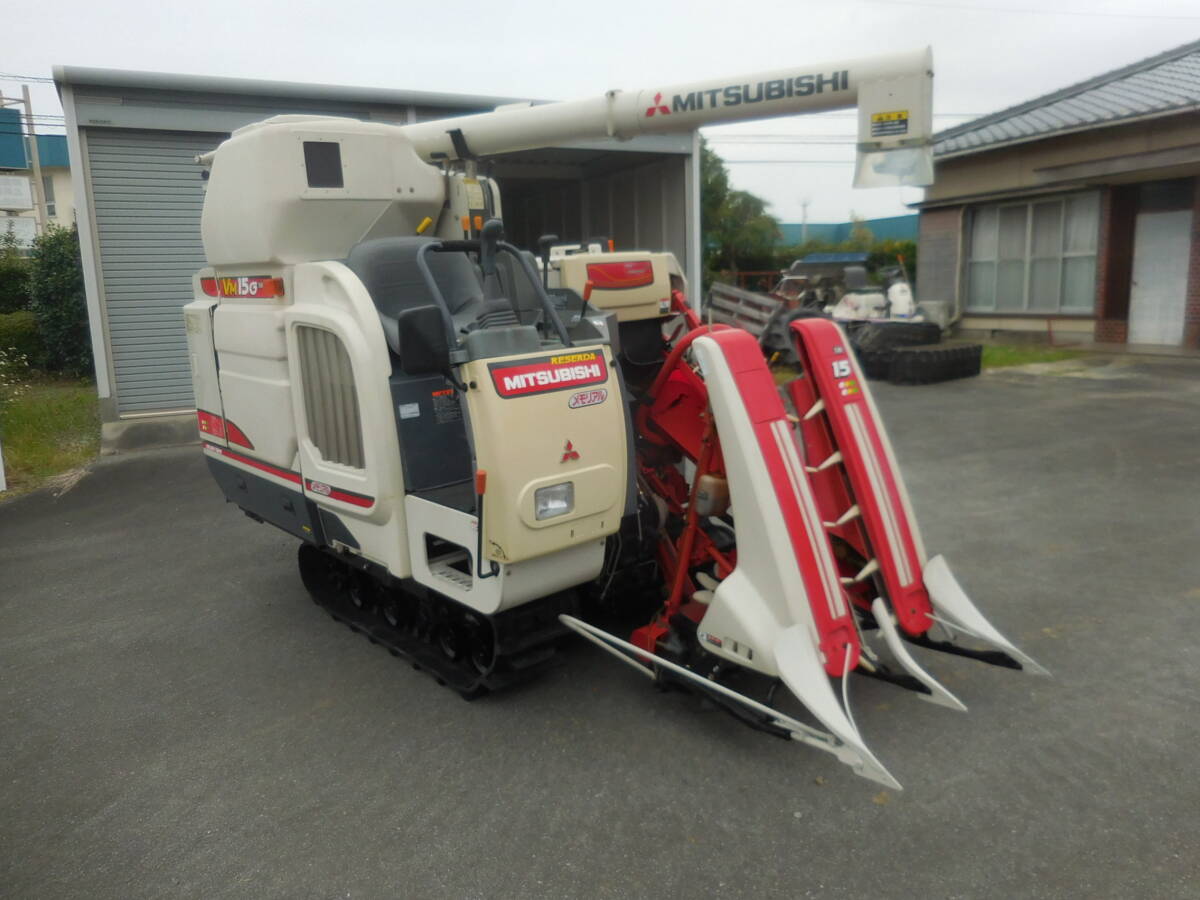 三菱コンバイン　VM15　三菱、クボタ正規販売店　三重発送整備済み_画像1