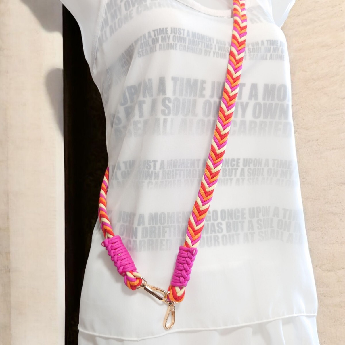 No.246[V плечо . добрый широкий pala код плетеный v смартфон плечо * смартфон ремешок *****