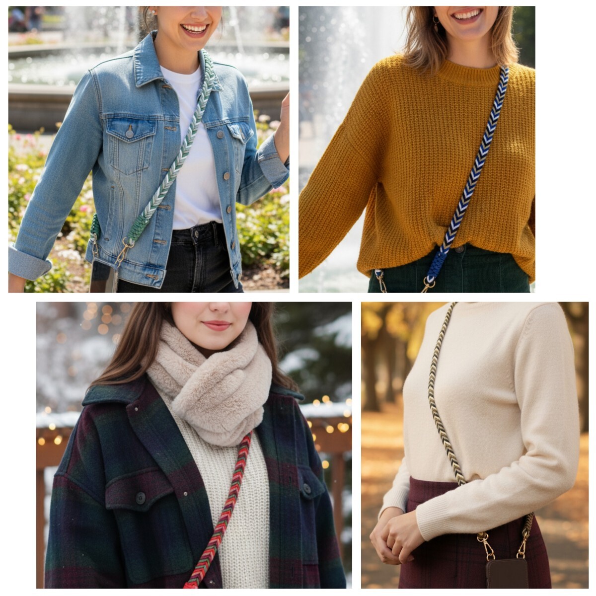 No.246[V плечо . добрый широкий pala код плетеный v смартфон плечо * смартфон ремешок *****