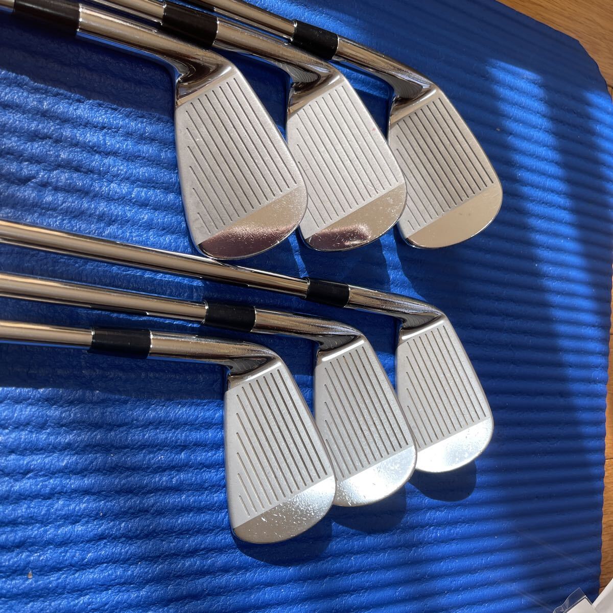 ミズノmp15モーダス125(s) メーカー純正カスタムＰ〜５　6本_画像1