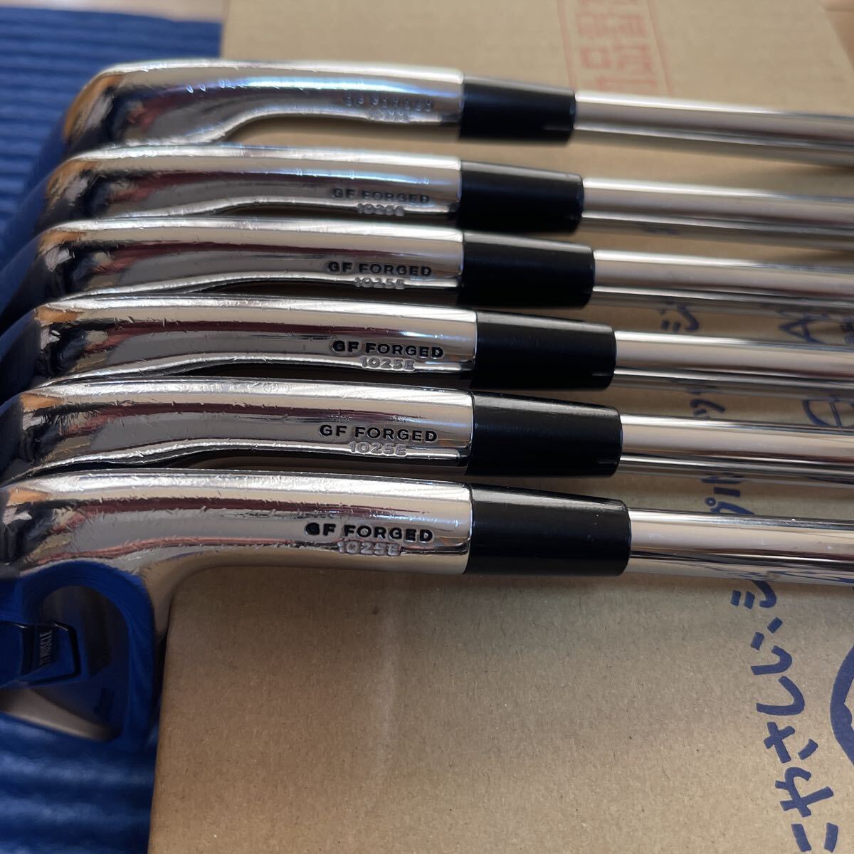 ミズノmp15モーダス125(s) メーカー純正カスタムＰ〜５　6本_画像5