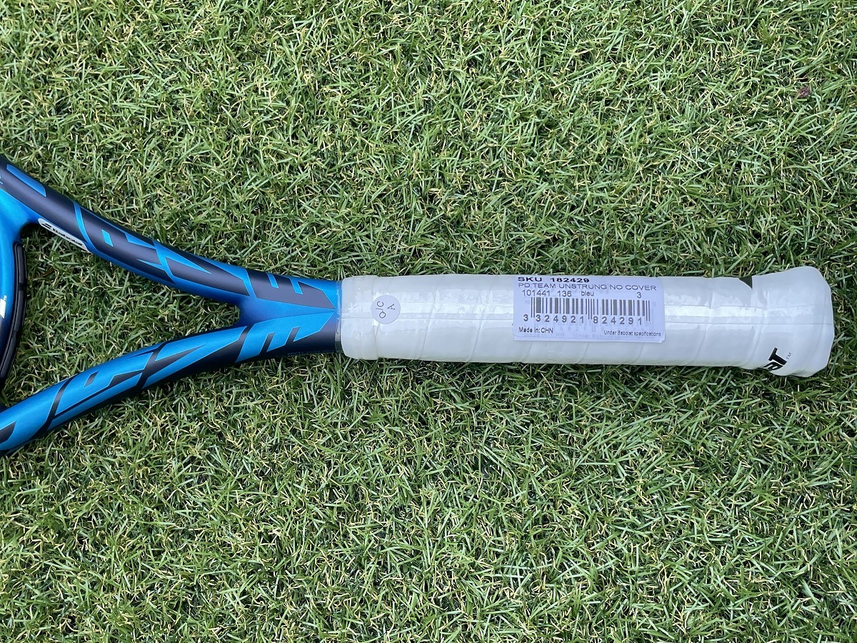 新品未開封 バボラ ピュアドライブ チーム Babolat PURE DRIVE TEAM G3 硬式テニスラケット 2021 送料無料 国内正規品_画像6