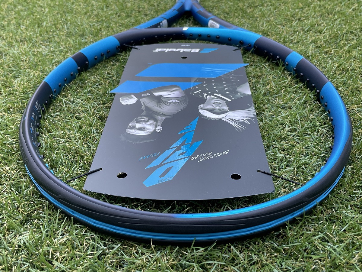 新品未開封 バボラ ピュアドライブ チーム Babolat PURE DRIVE TEAM G3 硬式テニスラケット 2021 送料無料 国内正規品_画像7