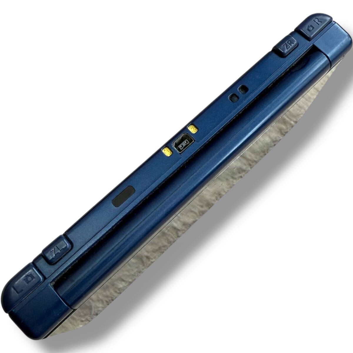 1円スタート★Newニンテンドー3DS LL メタリックブルー 本体／動作確認済 初期化済み Nintendo 任天堂 NEW 3DSLL 3DS LL NEW本体_画像3