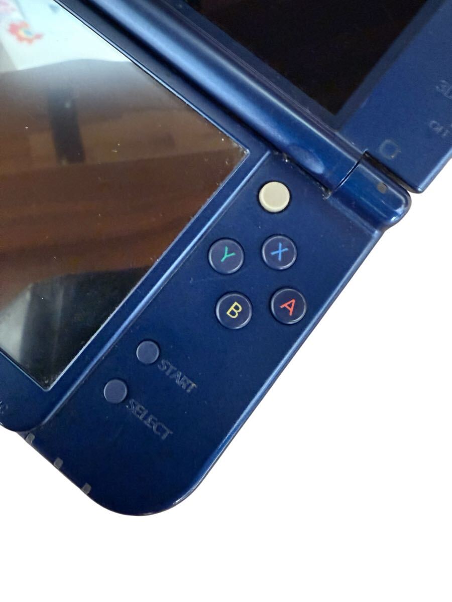 1円スタート★Newニンテンドー3DS LL メタリックブルー 本体／動作確認済 初期化済み Nintendo 任天堂 NEW 3DSLL 3DS LL NEW本体_画像8