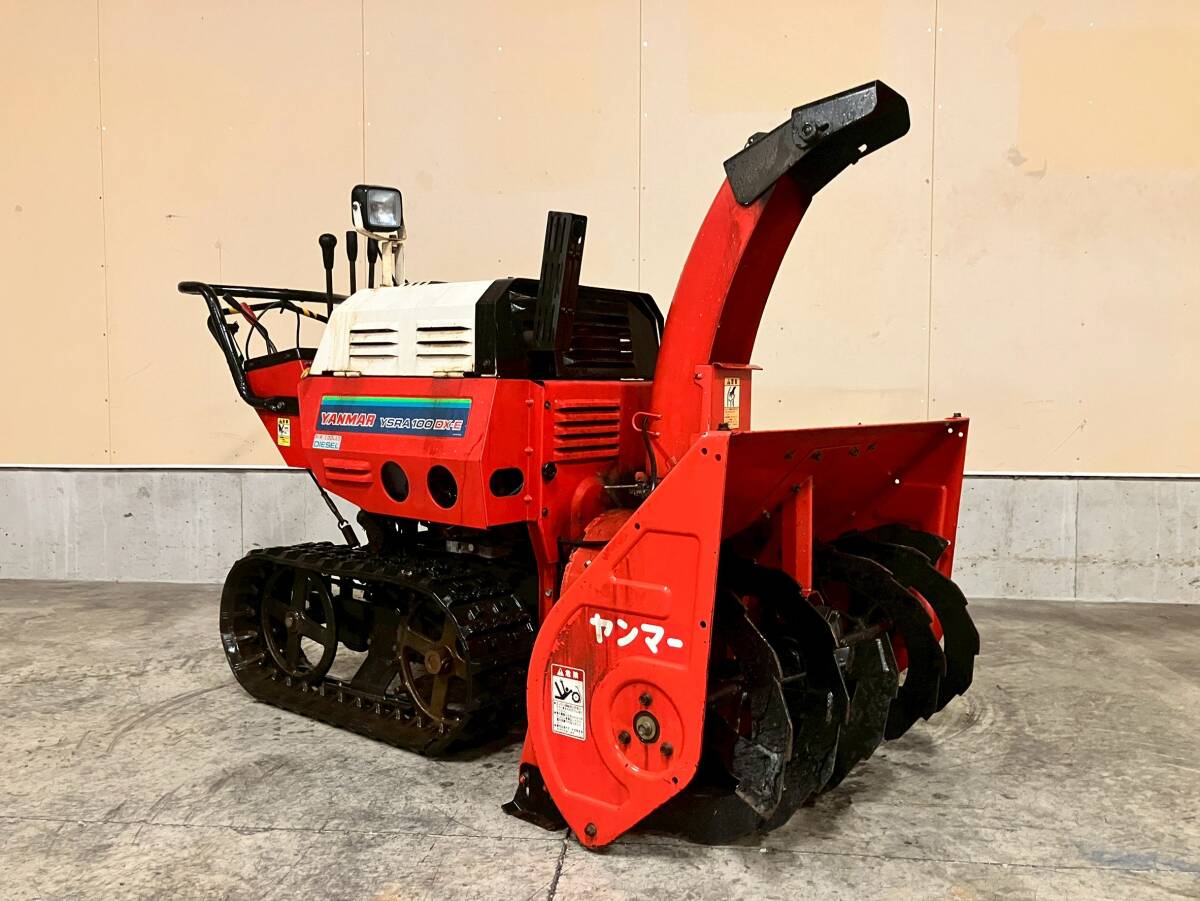  Niigata departure * снегоочиститель *YANMAR/ Yanmar *YSRA100DX-E* бесступенчатая коробка передач * дизель * двигатель старт подтверждено * дешевый текущее состояние лот!