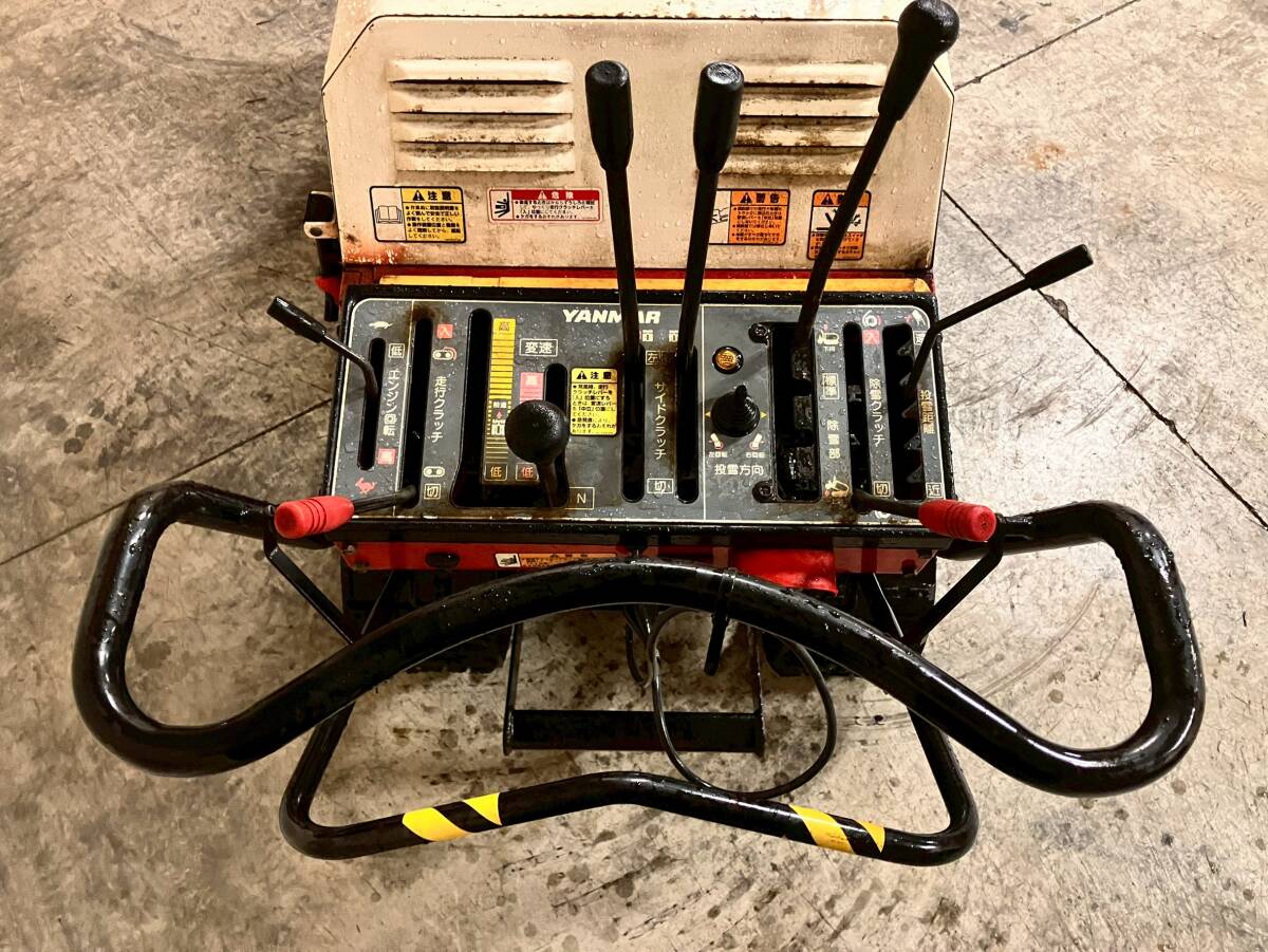  Niigata departure * снегоочиститель *YANMAR/ Yanmar *YSRA100DX-E* бесступенчатая коробка передач * дизель * двигатель старт подтверждено * дешевый текущее состояние лот!