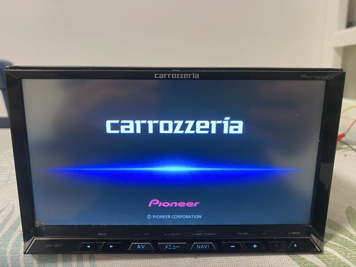 ★Carrozzeria PioneerカーナビAVIC-ZH77★地図2020年_画像1