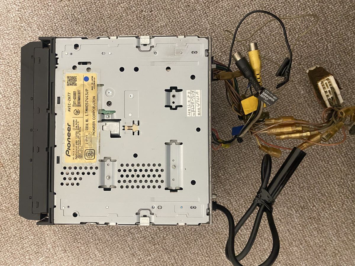 ★Carrozzeria PioneerカーナビAVIC-ZH77★地図2020年_画像10