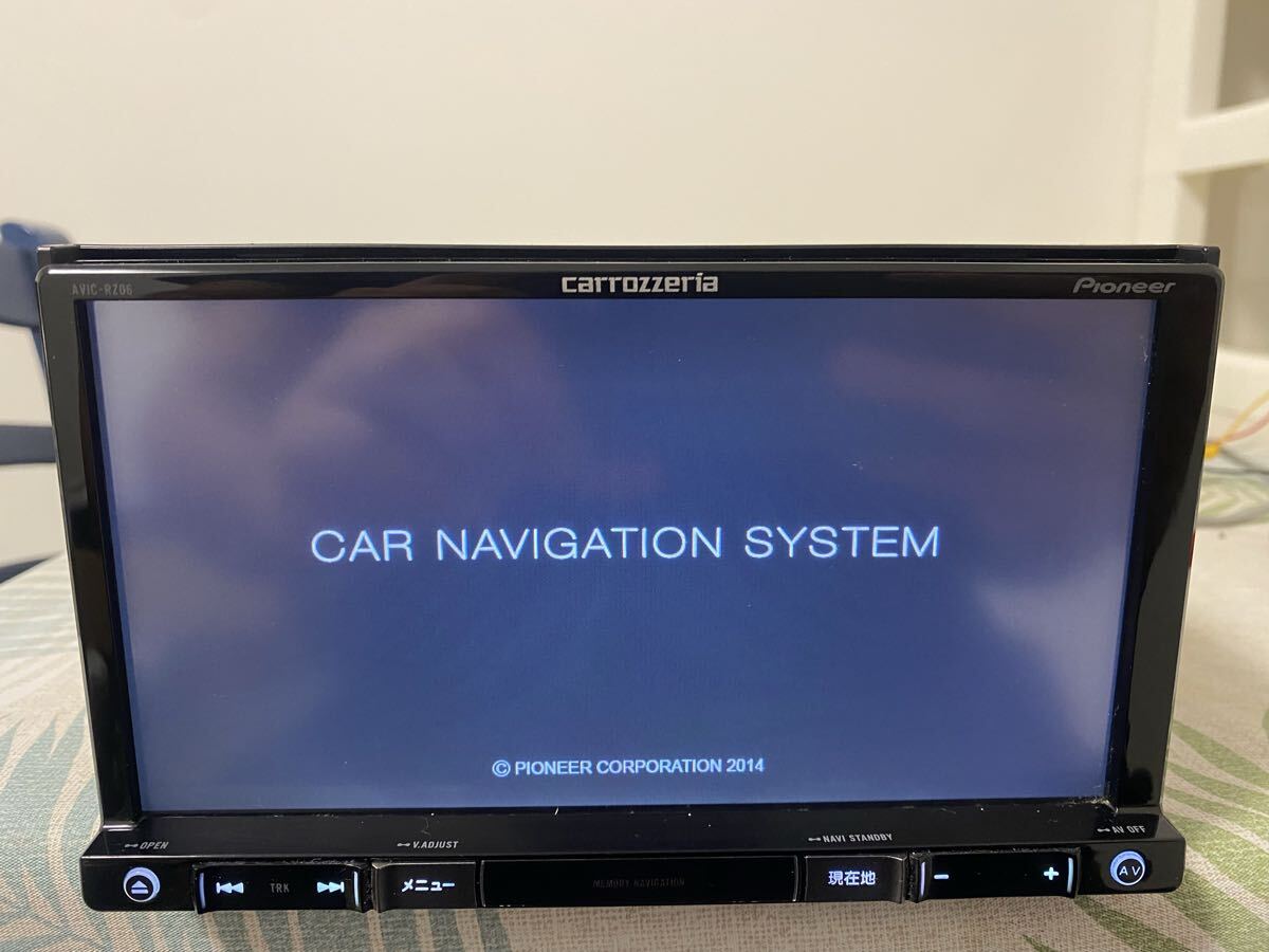 ★Carrozzeria PioneerカーナビAVIC-RZ06★地図2014年 カロッツェリア_画像1