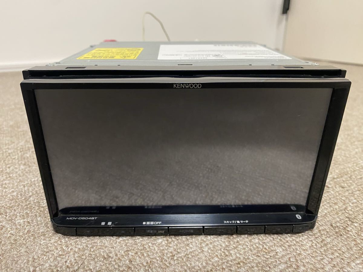★KENWOODカーナビMDV-D504BT★地図データ2016年 ケンウッド_画像7