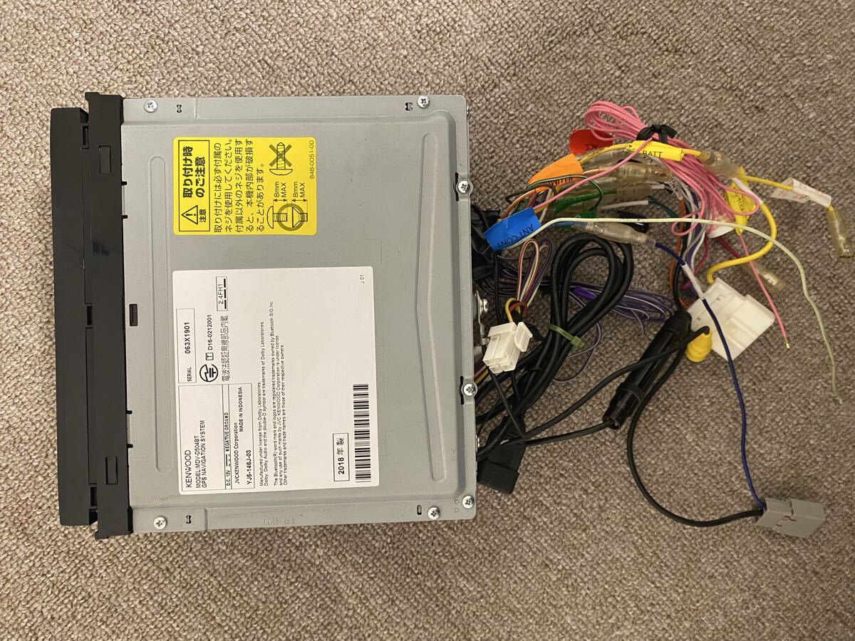 ★KENWOODカーナビMDV-D504BT★地図データ2016年 ケンウッド_画像8