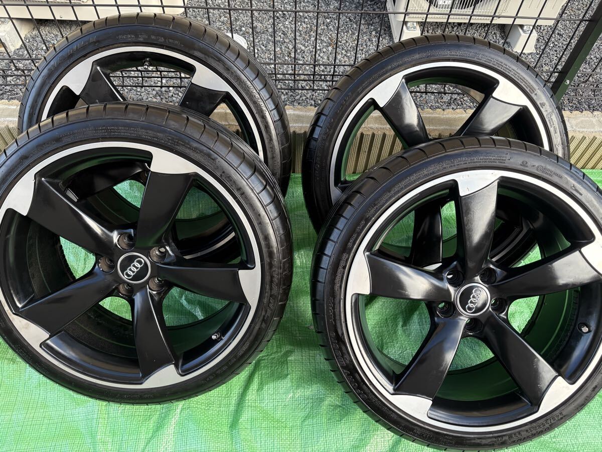 ★Audi アウディ8K0 601 025 CN★ タイヤSPORT MACRO SA302 ★中古タイヤホイール付き4本セット_画像1