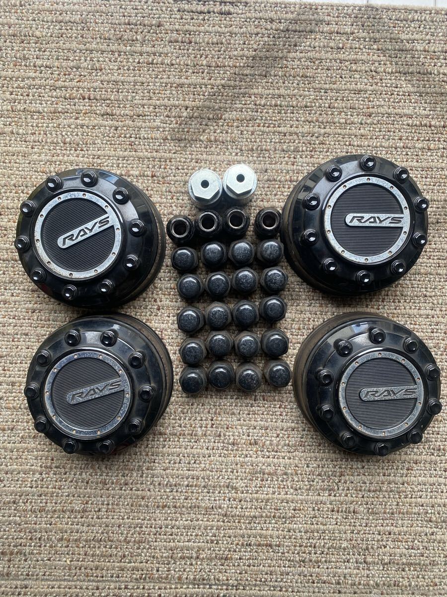 ★ RAYSレイズDAYTONAデイトナFDX-F6 17インチ★ タイヤBFGOODRICH ALL-TERRAIN　L/T 265/65R17★中古タイヤホイール付き４本セット_画像8