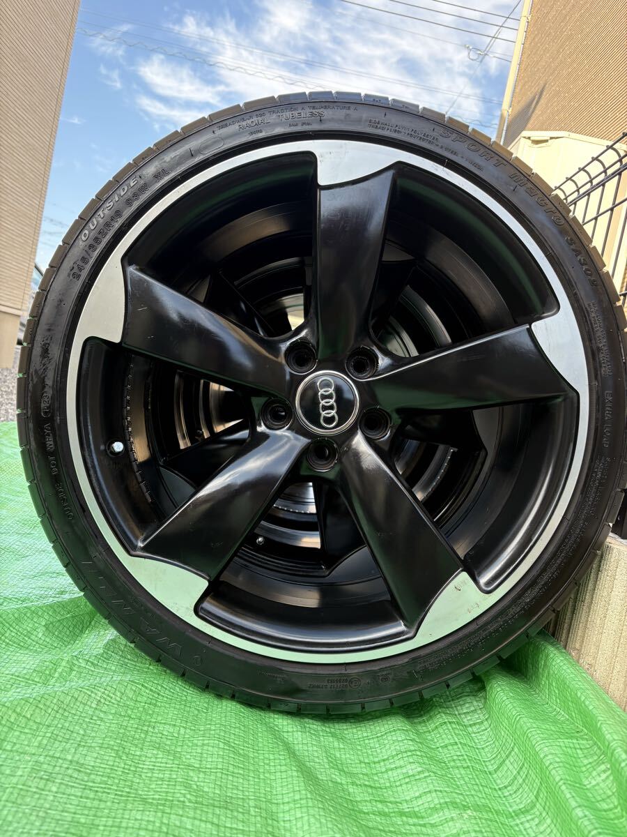 ★Audi アウディ8K0 601 025 CN★ タイヤSPORT MACRO SA302 ★中古タイヤホイール付き4本セット_画像3