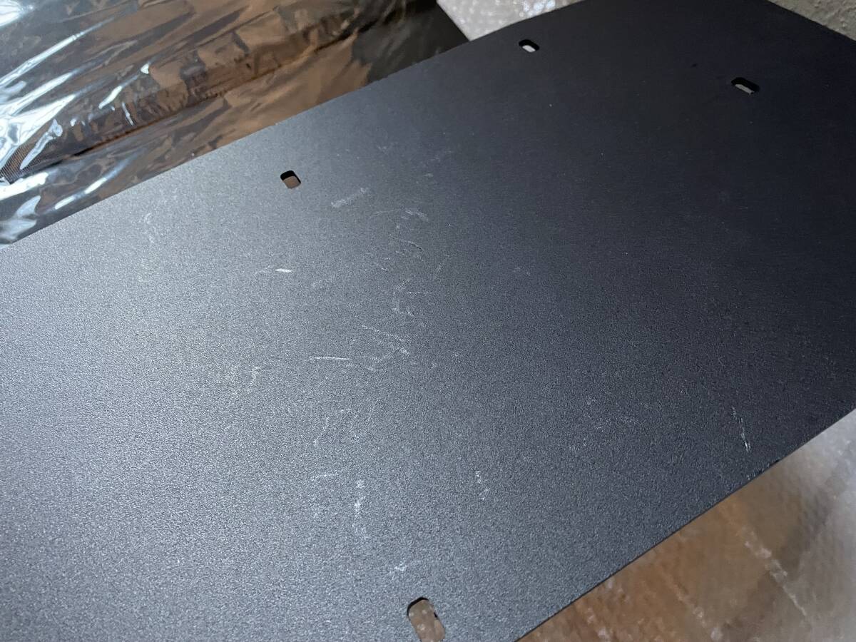 ⑧アウトレット格安出品！200系ハイエース 大型マッドフラップ ブラック 泥除け マッドガード _画像6