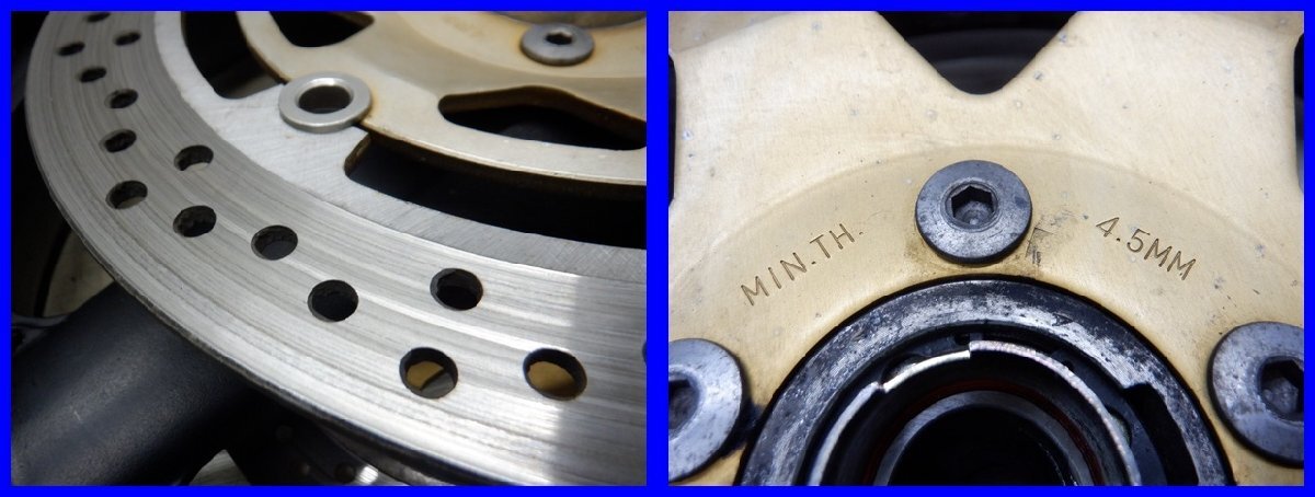 !*9C186 ZRX1200R ZRT20A переднее колесо ENKEI шина передний тормозной диск 140