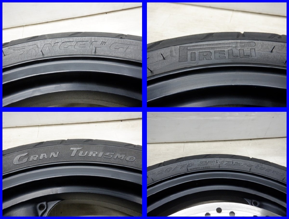 !*9C186 ZRX1200R ZRT20A переднее колесо ENKEI шина передний тормозной диск 140