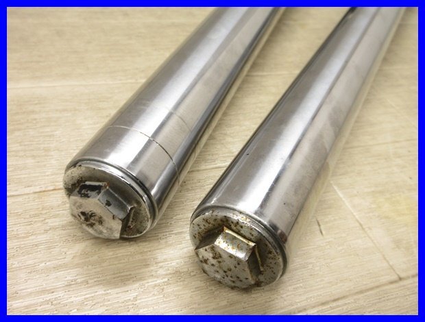 !*5S599 GSX400E GK53CD передняя вилка изгиб нет 140