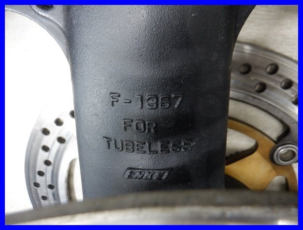 !*9C186 ZRX1200R ZRT20A переднее колесо ENKEI шина передний тормозной диск 140