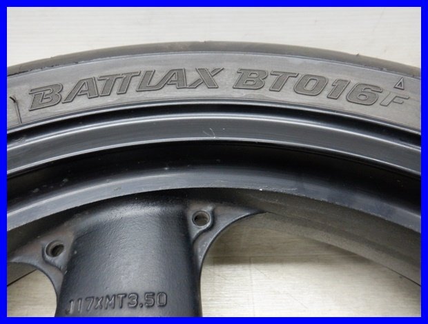 !*4H717 Zephyr 1100 ZRT10A переднее колесо ENKEI шина гора есть 140