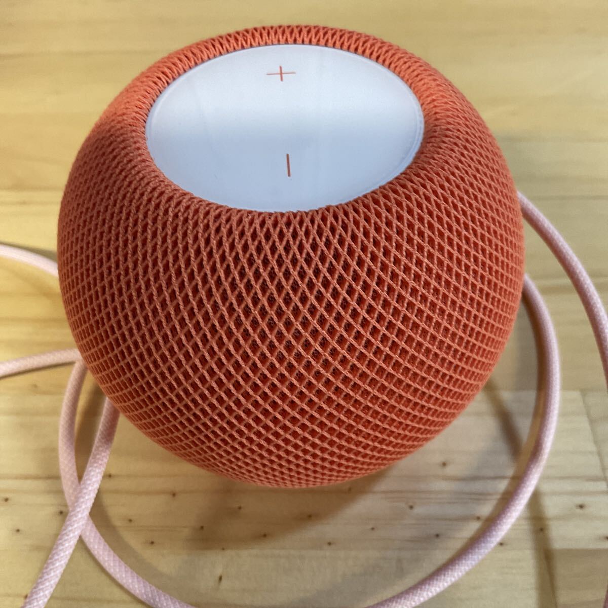 美品 Apple HomePod mini オレンジ_画像5