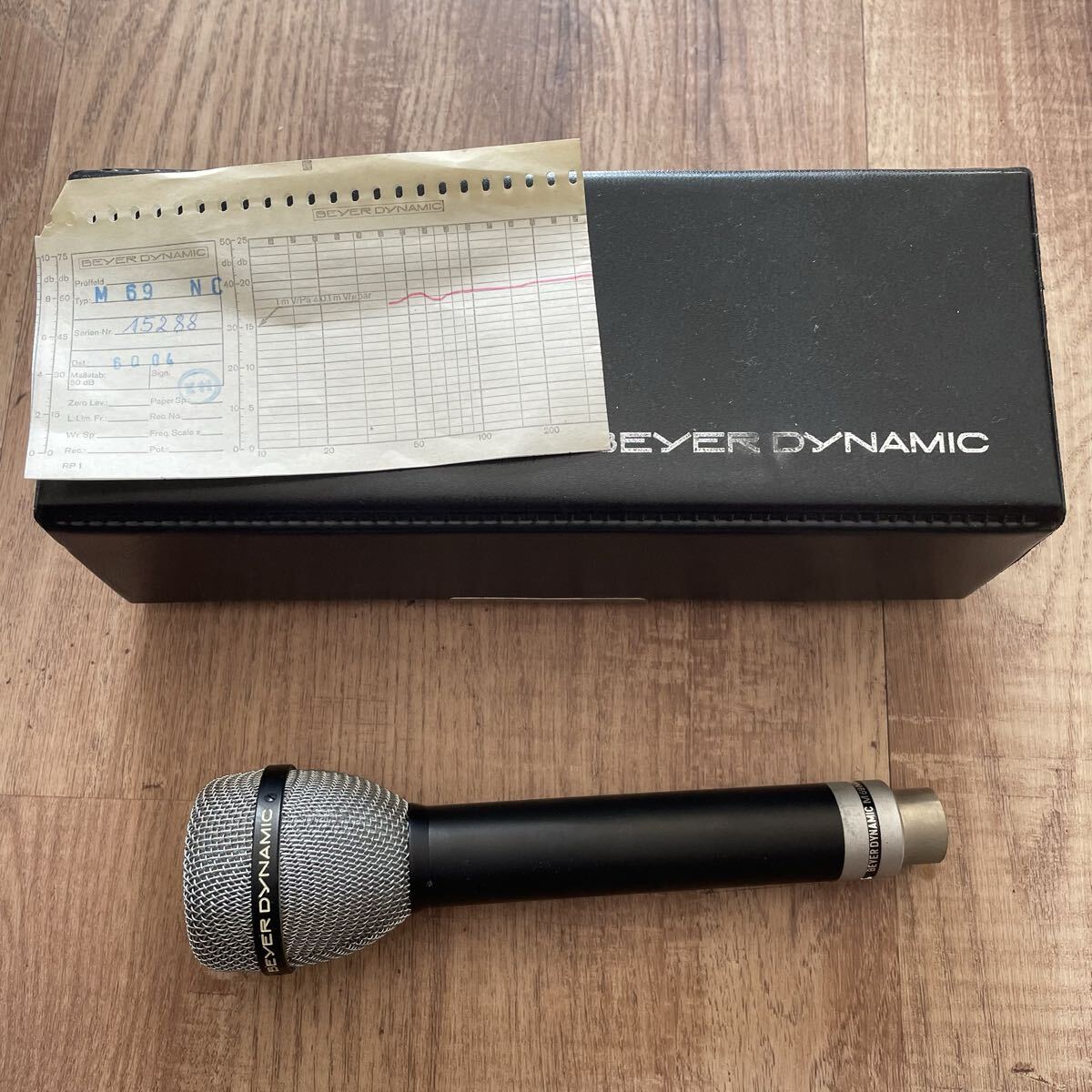 beyerdynamic M69N(C) Vintage электродинамический микрофон запад Германия производства (2)
