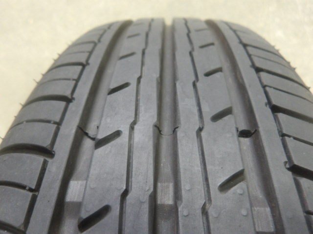 LYZER アルミ ホイール 14インチ 14X4.5J +45 4H PCD100・2024年製 155/65R14 BluEarth-Es ES32 タイヤ付 4本_画像6
