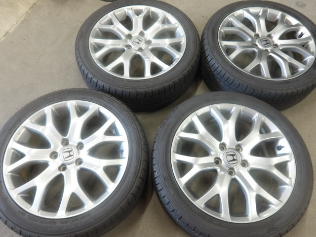 オデッセイ RB3 アブソルート 純正 アルミ ホイール 18インチ 18X7J+55・2024年製 225/45ZR18 FALKEN タイヤ付 4本_画像1