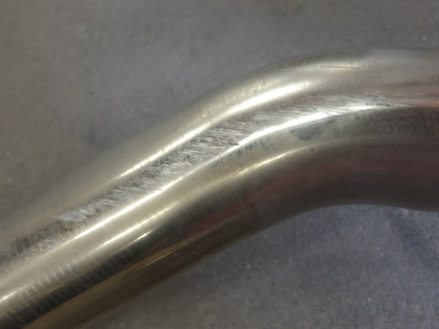 エルグランド E51 マフラー GANADOR PASION？ JQR10102142S だ円デュアル左右出し VQ35DE ブルーテール？_画像9