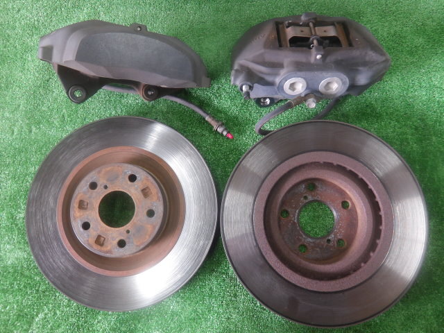 クラウン GRS204 アスリート 純正 フロント 対向キャリパー・334mm ローター左右 2GR-FSE_画像1