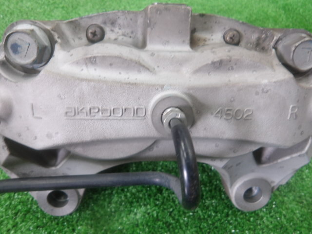 HV37 スカイライン 純正 フロント 対向 キャリパー 355mm ローター左右 アケボノ akebono 曙_画像2