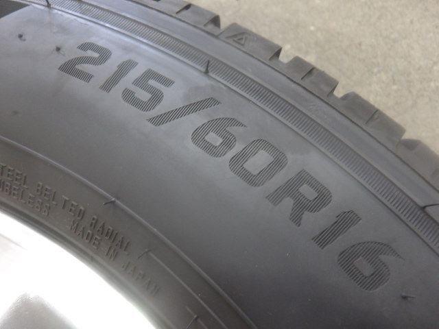 RB3 オデッセイ 純正 アルミホイール 16インチ 16X6.5J+55・2025年製 215/60R16 ダンロップ オールシーズンタイヤ付 4本_画像3