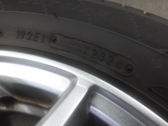 SCHNEDER MiD アルミ ホイール 13インチ 13X4J +43 4H PCD100 JWL-T・2024年製 145/80R13 ENASAVE タイヤ付 4本_画像5