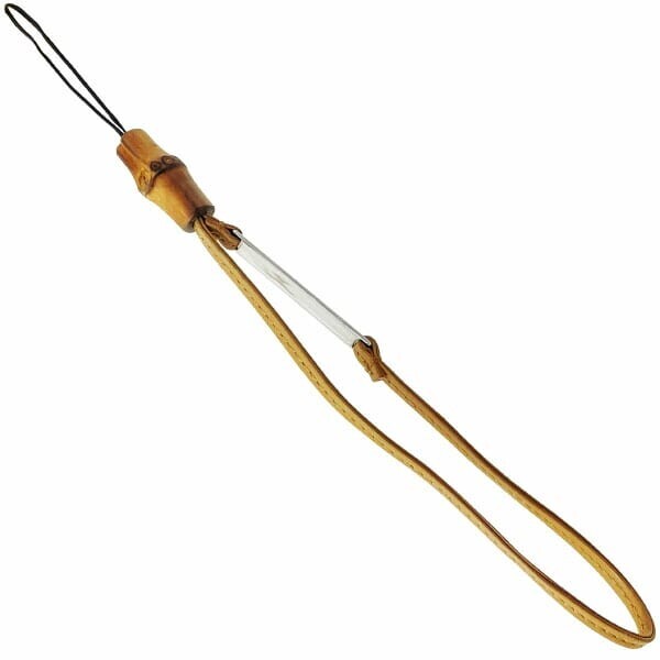 15796 Gucci ремешок bamboo Logo plate ремешок для мобильного телефона кожа кожа светло-коричневый серия светло-коричневый GUCCI петля 