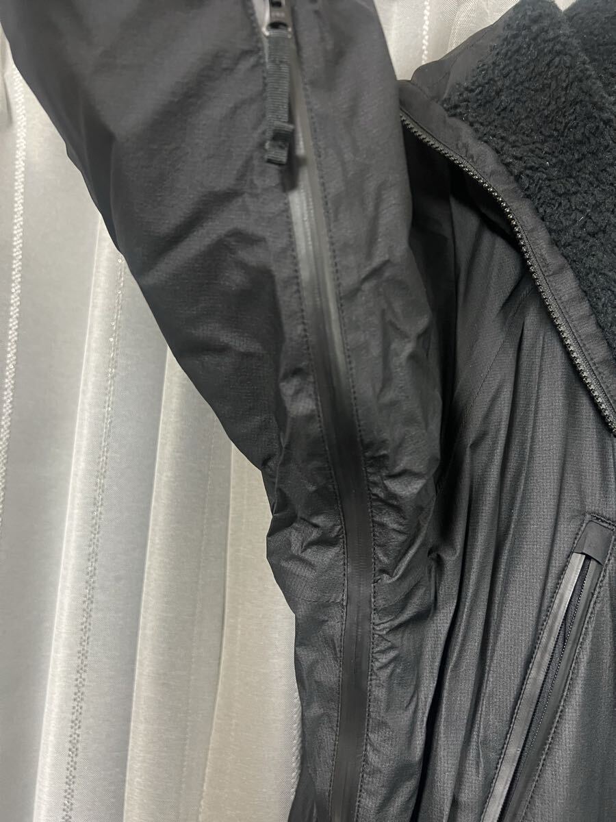 山と道 All-weather Alpha Jacketcolor size L ブラック マウンテンパーカー パタゴニア ジャケット_画像7