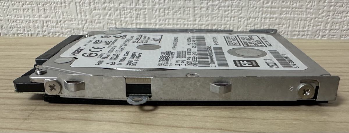 初期化済 動作確認済 HGST 2.5インチ HDD 320GB SATA 5400RPM HTS545032A7E660 マウンタ/アダプタ付 ノートPC用 ハードディスク 日立_画像4
