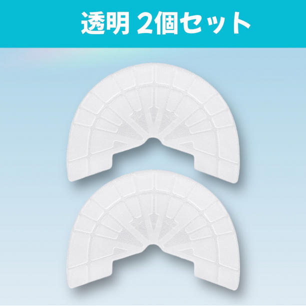 ソールガード ヒールプロテクター スニーカー 滑り止め クリア 25.5-26㎝_画像2