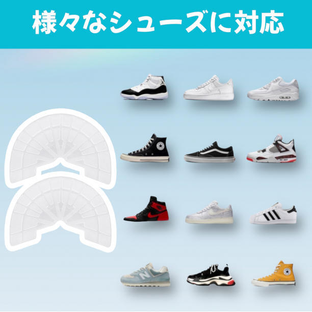 ソールガード ヒールプロテクター スニーカー 滑り止め クリア 25.5-26㎝_画像7