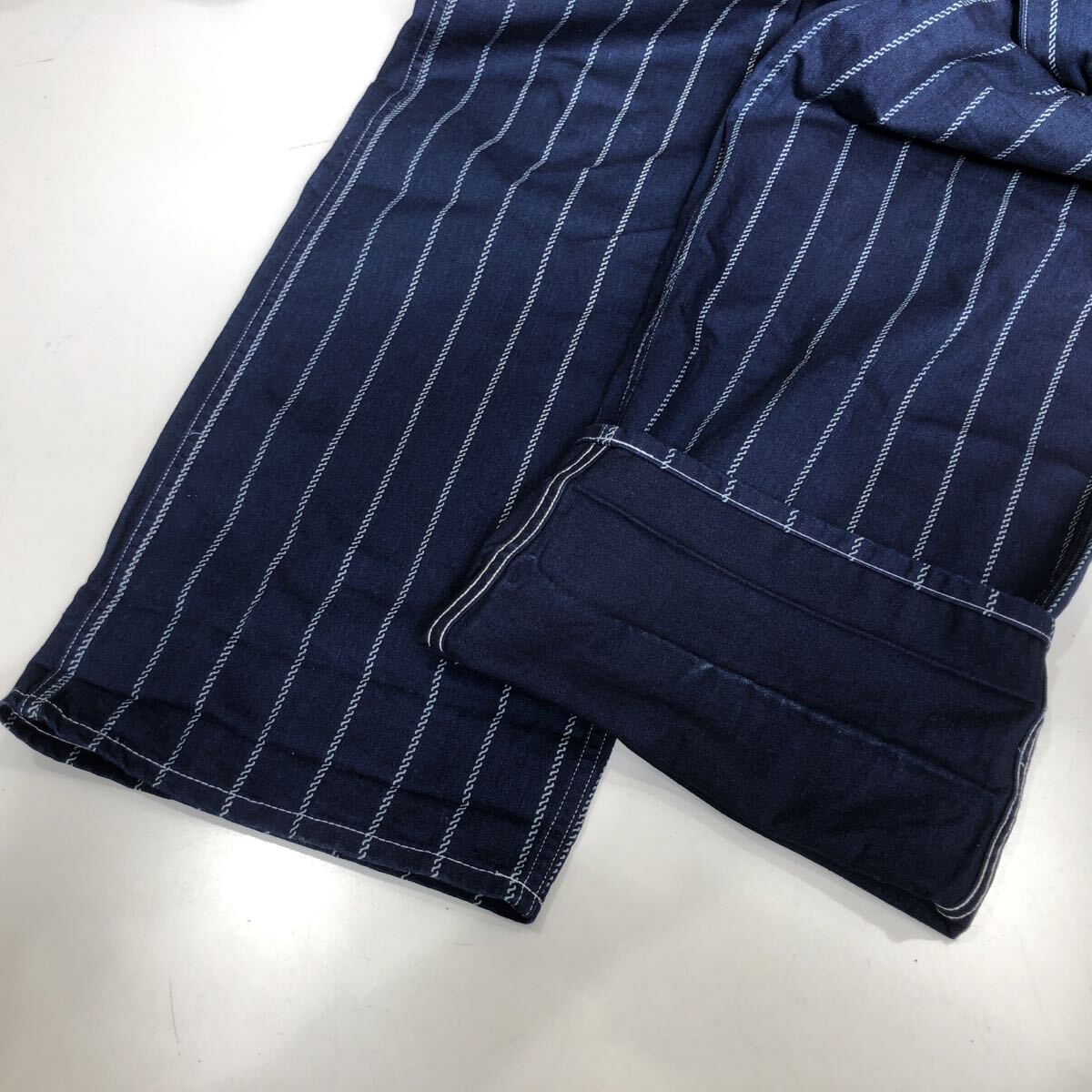 ts20251111【DAPPER'S】ダッパーズ LOT1273 Classical Railroader Overalls WABASH ROPE STRIPE クラシカル レイルローダーオーバーオール _画像6