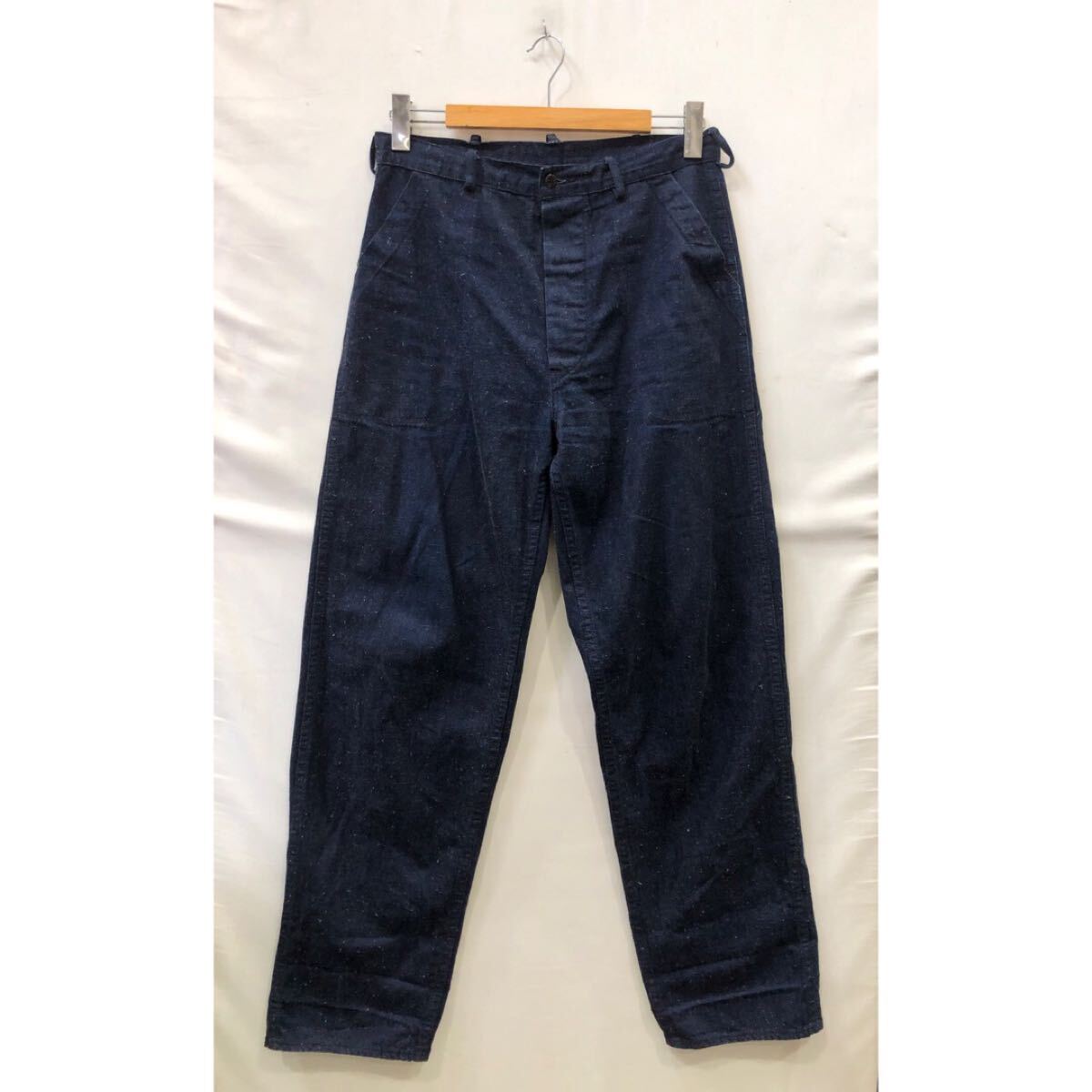 ts20251117【TCBjeans】ティーシービージーンズ ボトム 32 デニム インディゴ デッキパンツ _画像1