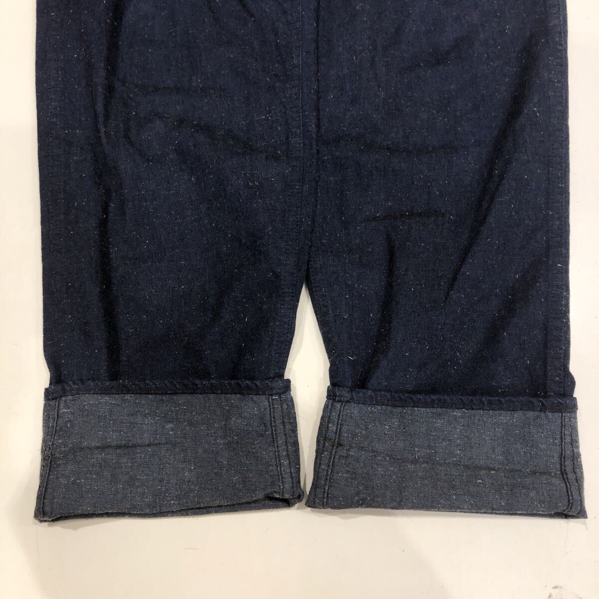 ts20251117【TCBjeans】ティーシービージーンズ ボトム 32 デニム インディゴ デッキパンツ _画像5