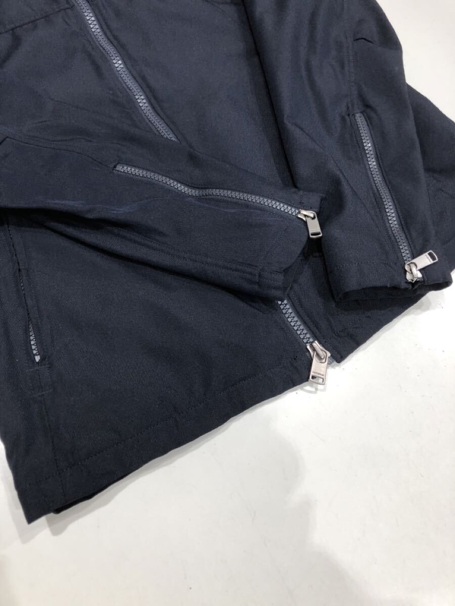 20251109【nonnative】RIDER BLOUSON SHAPE MEMORY POLY TWILL ノンネイティブ ライダースブルゾンSIZE0 nn-j3914 ジャケット ダブルジップ_画像4
