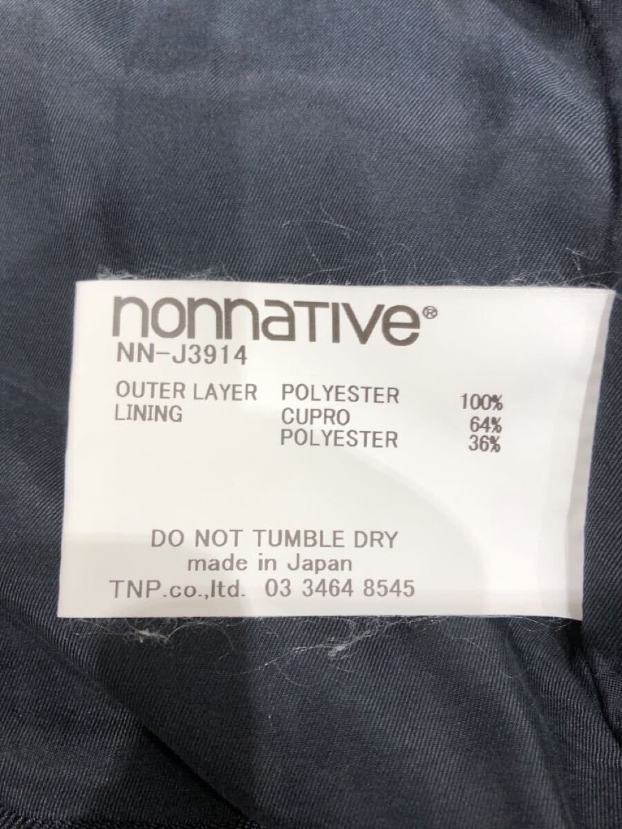 20251109【nonnative】RIDER BLOUSON SHAPE MEMORY POLY TWILL ノンネイティブ ライダースブルゾンSIZE0 nn-j3914 ジャケット ダブルジップ_画像8