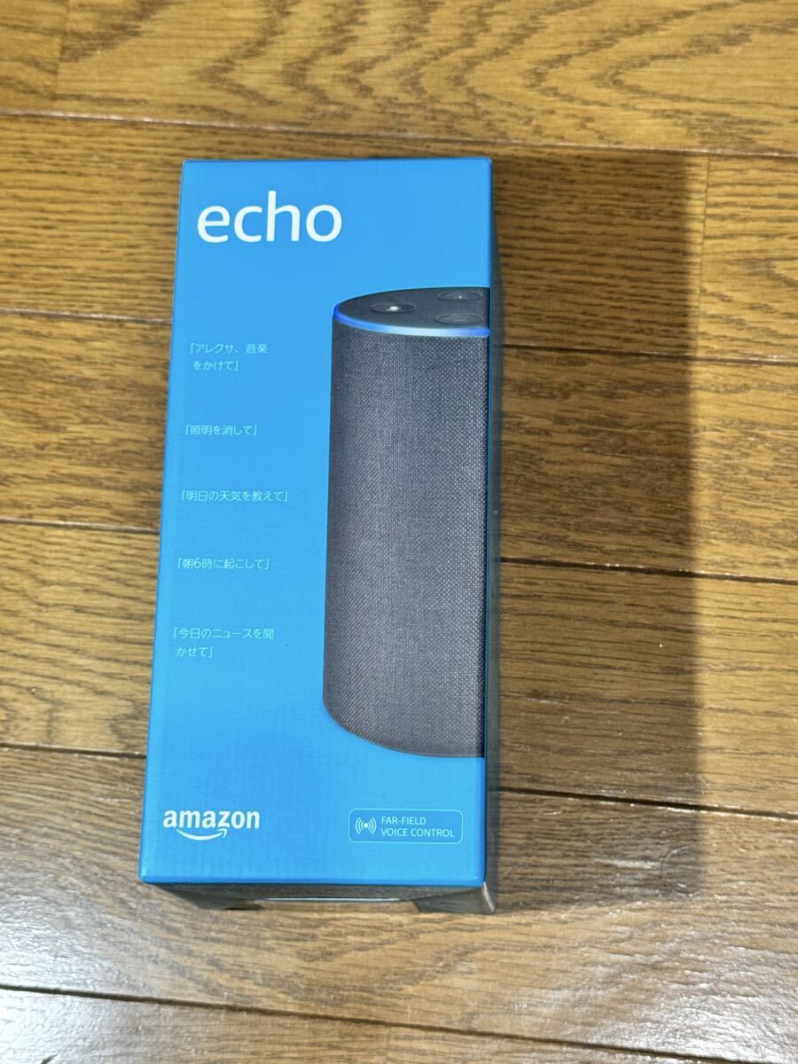 ●新品、未開封品●Amazon Echo（第2世代）スマートスピーカー _画像2