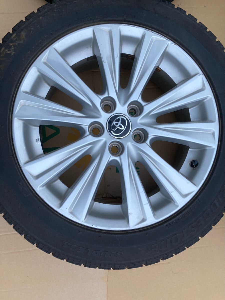 30 серия AGH30 Alphard Vellfire оригинальные колеса зимние шины Bridgestone Blizzak VRX