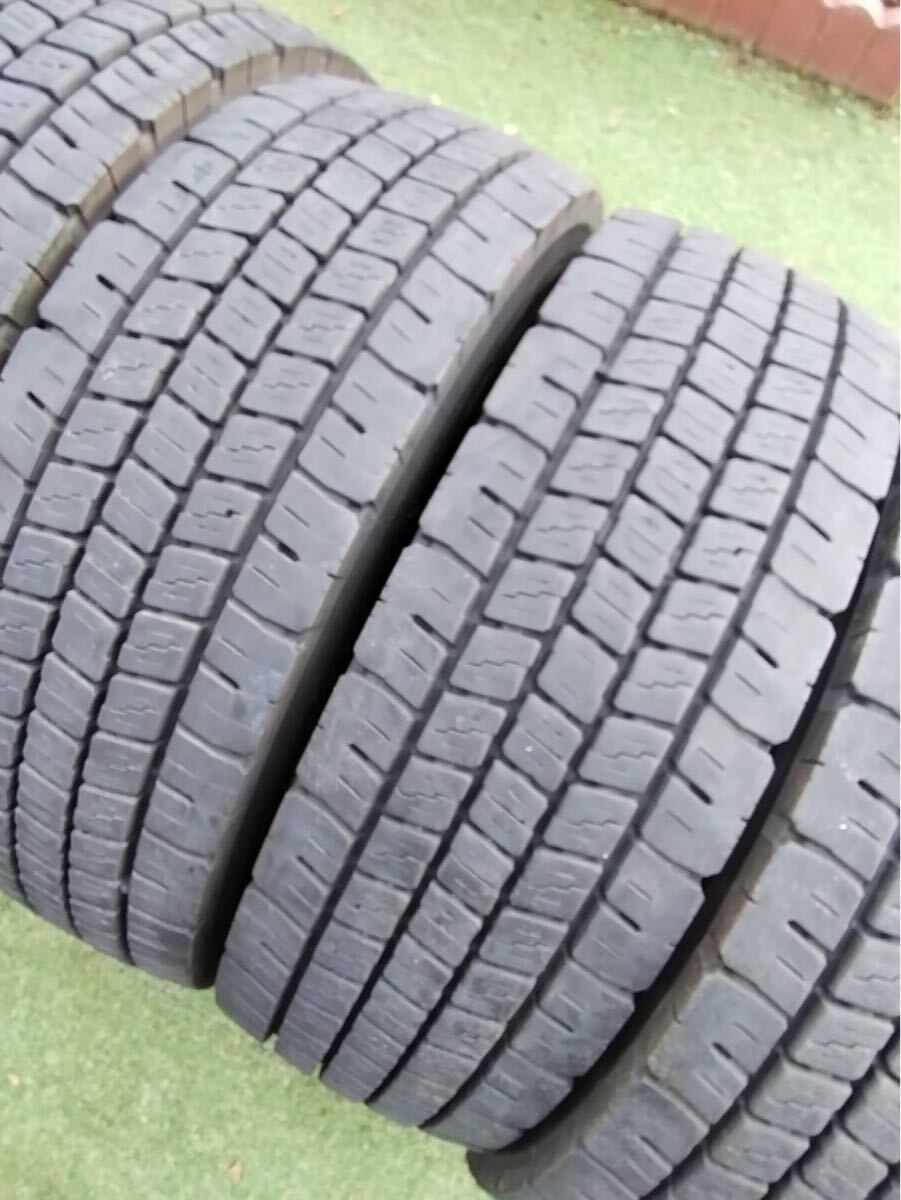 ☆直接取り引き限定☆茨城県南☆245/70R19.5ダンロップスタッドレスSP062良品4本セット2024年③_画像2