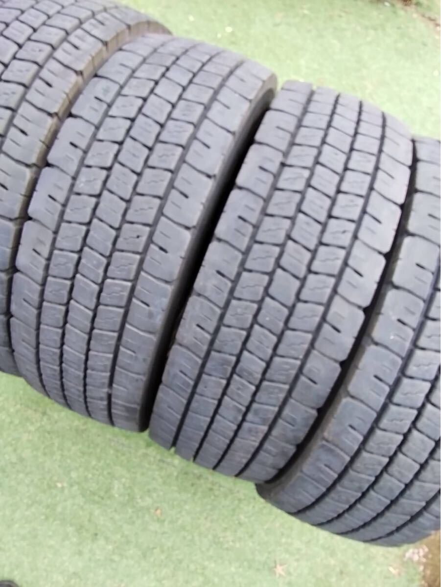 ☆直接取り引き限定☆茨城県南☆245/70R19.5ダンロップスタッドレスSP062良品4本セット2024年③_画像3