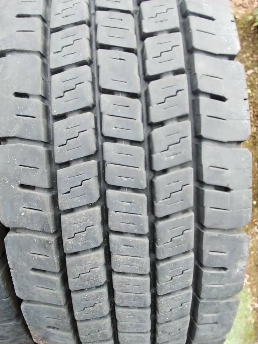 ☆直接取り引き限定☆茨城県南☆245/70R19.5ダンロップスタッドレスSP062良品4本セット2024年③_画像5